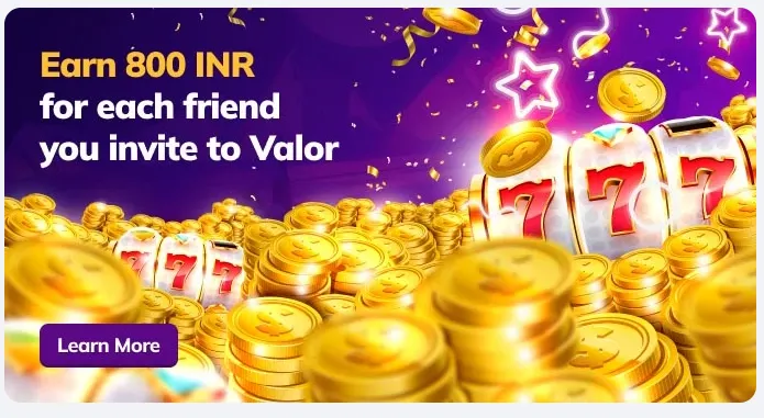 referral bonus valorbet casino