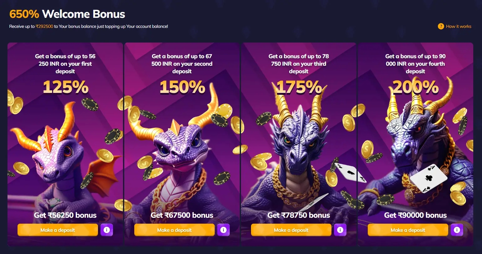 Get Valor Casino welcome bonus